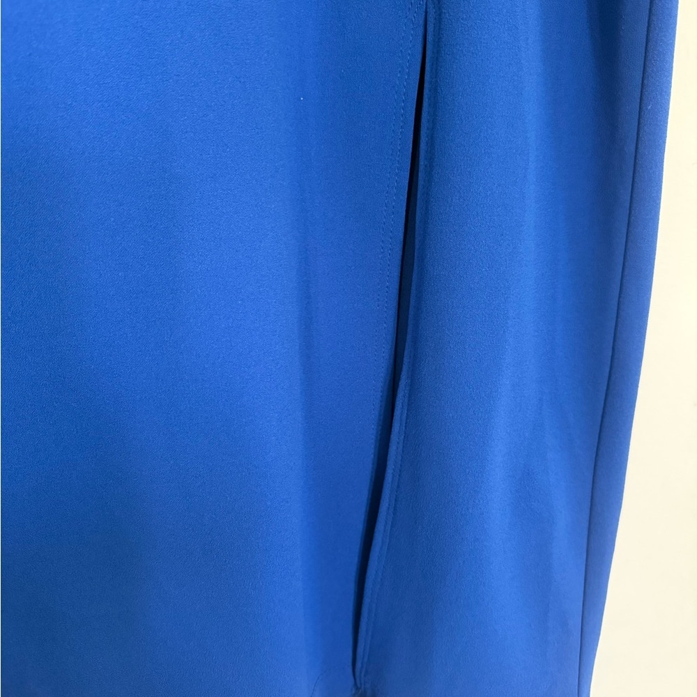 Royal Blue Straight Maxi Skirt - Picture 4 of 4